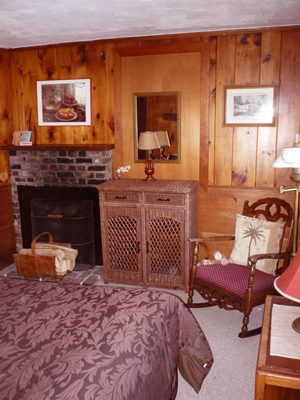 suite with fireplace too
